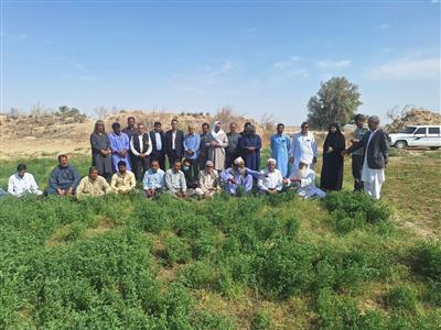 برگزاری دوره آموزشی ترویجی اصول علمی تولید علوفه پاییزه در شهرستان زهك،سیستان و بلوچستان